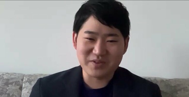 オーケストラの共演を振り返り笑顔を見せてくれた