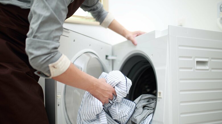 洗濯槽を“洗濯カゴ”にするのはNG（画像はイメージ）