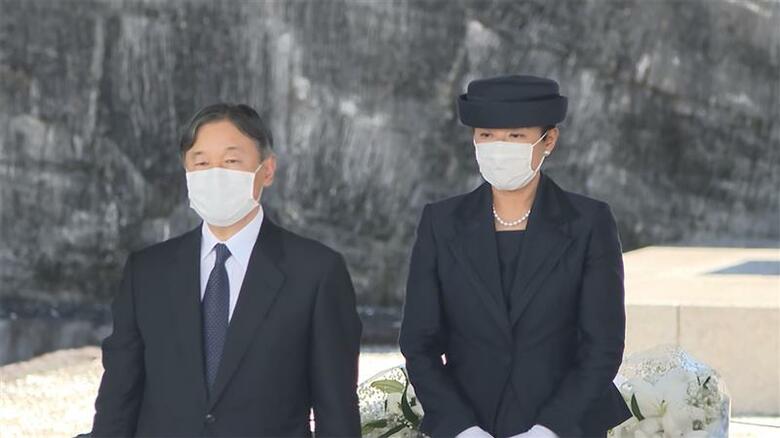 沖縄を訪問し戦没者墓苑に献花された　2022年10月