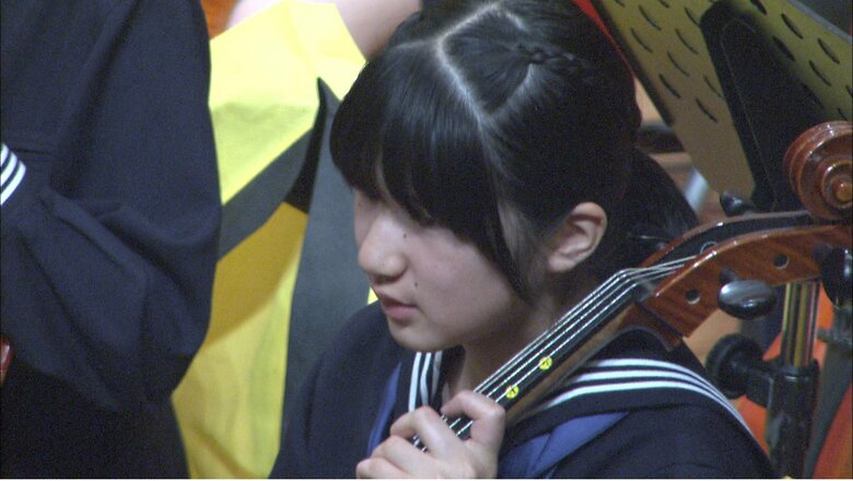 オール学習院大合同演奏会で演奏された（当時12歳）2014年4月