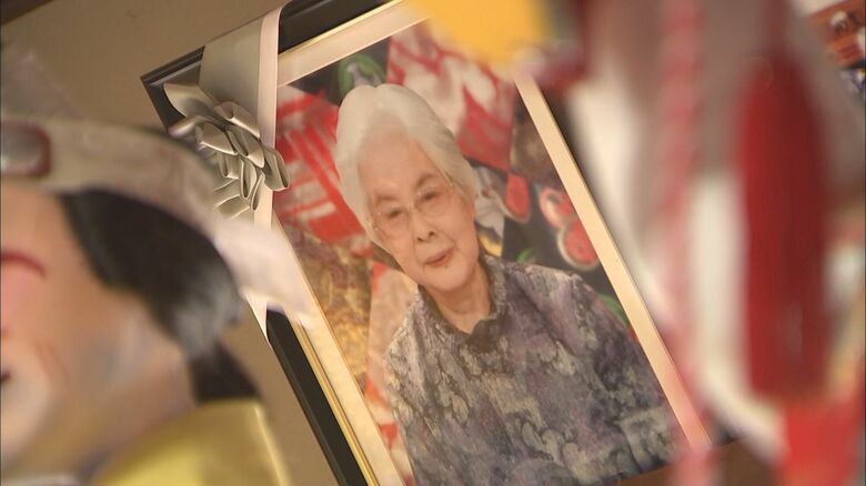 長嶋さんの母・タネヨさん