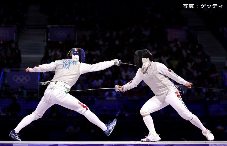 決勝戦で戦う永野雄大選手（右）