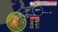 【台風30号】警報級大雨のおそれ　26日に大分県内に最接近か　土砂災害や高波に注意・警戒を