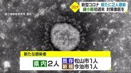 新型コロナ 新たな感染は2人 確認数2人は25日ぶり 「縮小期」初の週末へ感染対策呼びかけ【愛媛】