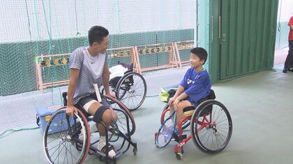未来のヒーロー達と交流…車いすテニス・小田凱人が発起人のイベント開催「世界目指す第一歩に」