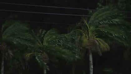 台風23号　現在の八丈島は…伊豆諸島に再接近