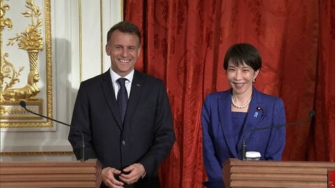 中東情勢・経済安保など連携強化　日仏首脳会談で確認