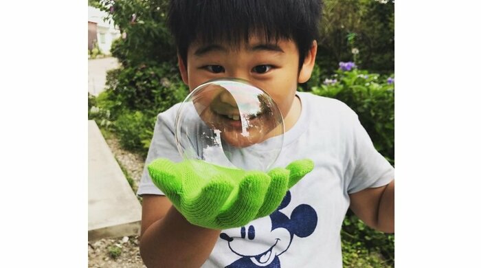 明るく、ポジティブな性格な息子さん