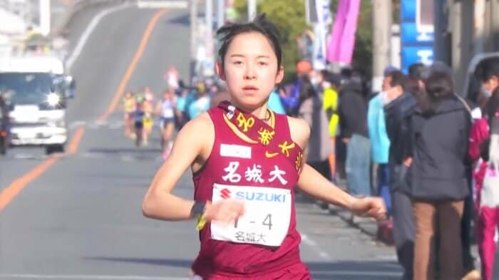 大会6連覇を狙う名城大学の大黒柱・増渕祐香選手