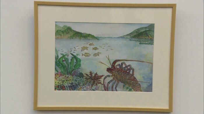 「志摩市の豊かな海」　志摩市立神明小6年　東山利香さん