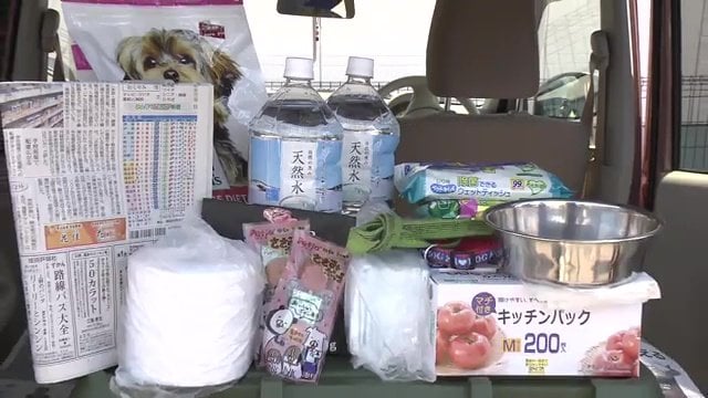 エサやケア用品など備蓄を