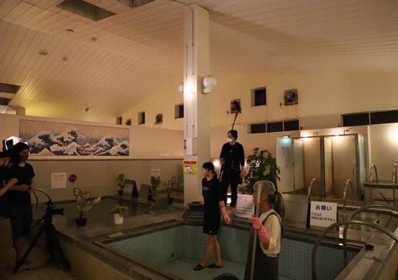 「もう一度生まれる」撮影風景