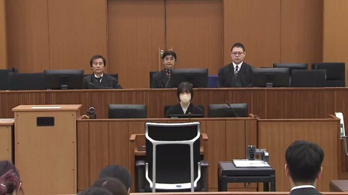 和歌山地方裁判所 12月12日の法廷