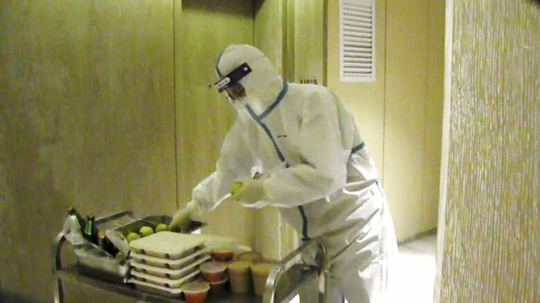 過剰？徹底？　中国の新型コロナウイルス対策　ホテル隔離3週間の実態｜FNNプライムオンライン