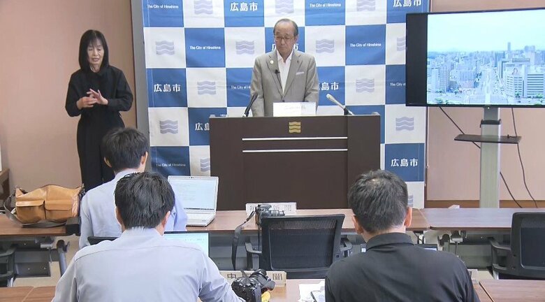 「トランプ大統領、ぜひ被爆地を訪問を」広島市・松井市長が呼びかけ　原爆投下に関するトランプ発言を受け｜FNNプライムオンライン