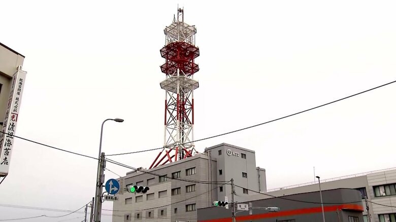 「ちょっと怖い…」高さ70メートルの鉄塔が地震で損傷し倒壊の恐れ 48世帯に避難指示 JR八戸線の橋脚も一部崩落 全線運休続く 青森・八戸市|FNNプライムオンライン