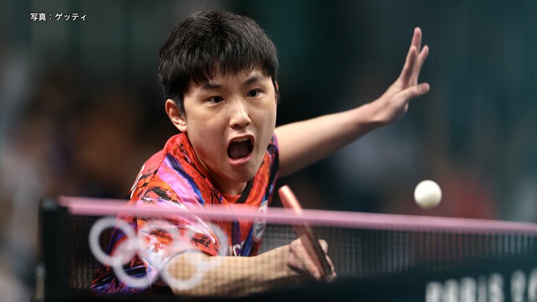 【速報】卓球男子シングルス準々決勝で張本智和が中国選手に敗れベスト4入り逃す「4年後、8年後にはチャンスある」｜FNNプライムオンライン