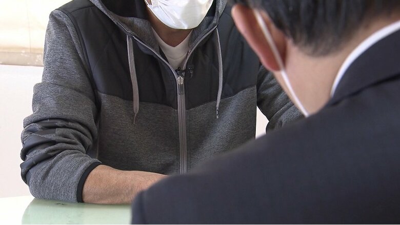 被害を訴える飯綱町の男性