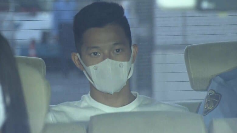 逮捕された志村尚緯容疑者(24)(1日午前 八王子署)
