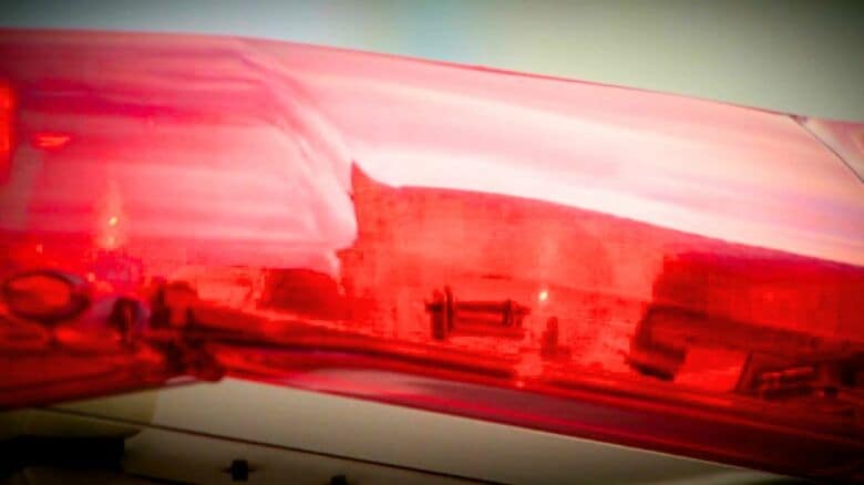 救急車の赤色灯　※資料