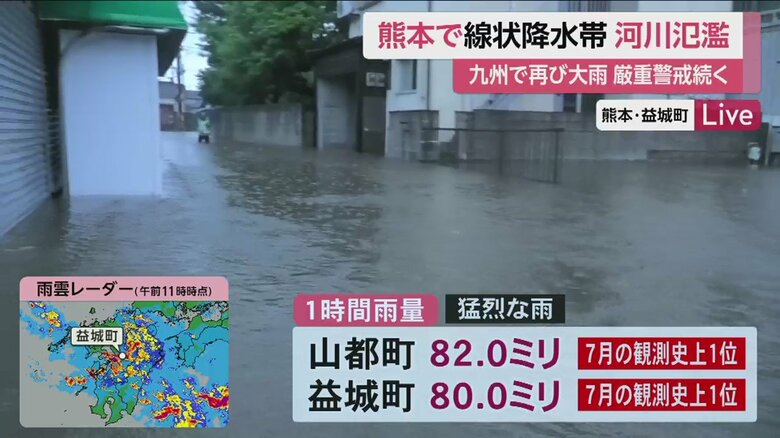 熊本市 3日午前7時ごろ