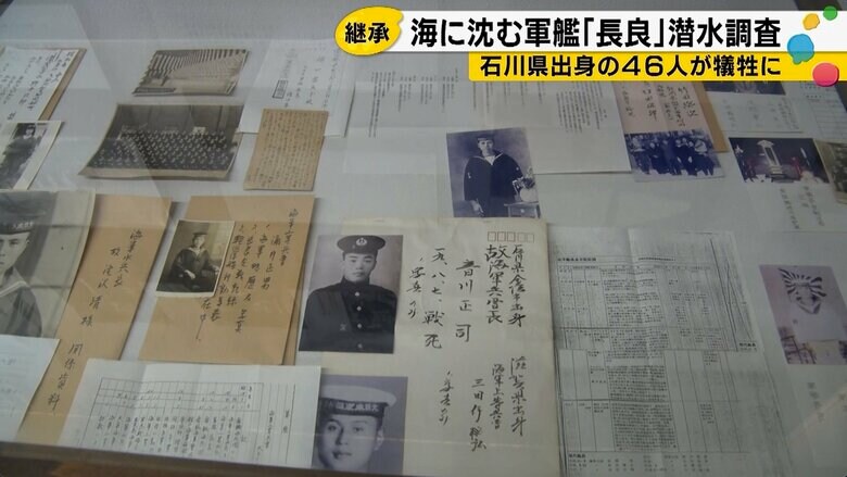 寄贈された遺品や遺影