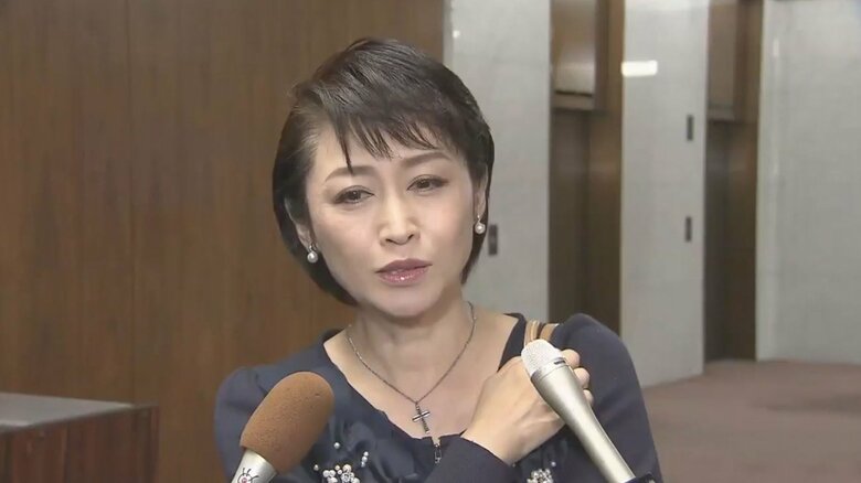 ネットの誹謗中傷対策を検討するプロジェクトチームの座長を務める三原じゅん子議員