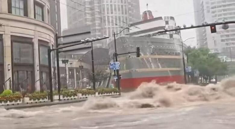 生成AIによるフェイク画像（中国SNSより）