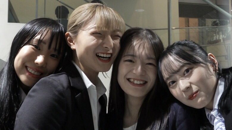 神戸チームのメンバーたちと（2024年全日本）