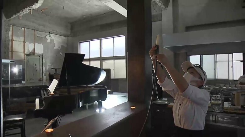 改修を進めてきた施設内