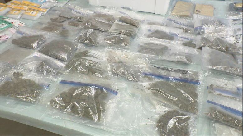 石川県警が押収した乾燥大麻