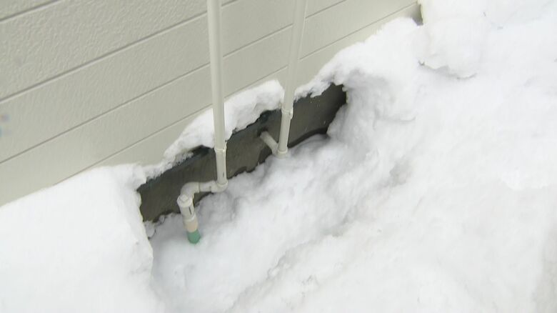 付近の住宅のガス設備