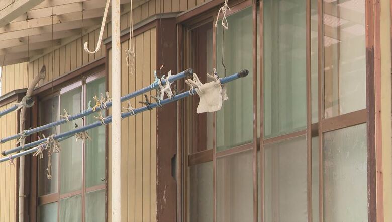 容疑者の自宅（宮崎県延岡市）