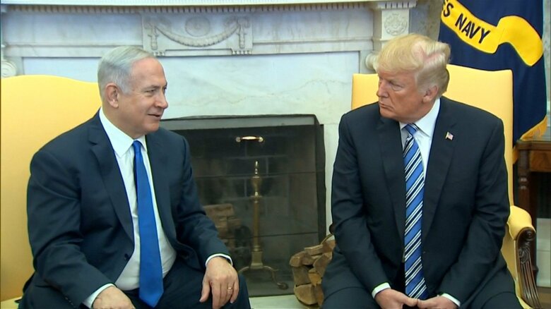 ネタニヤフ首相とは関係良好だった（2018年の首脳会談）