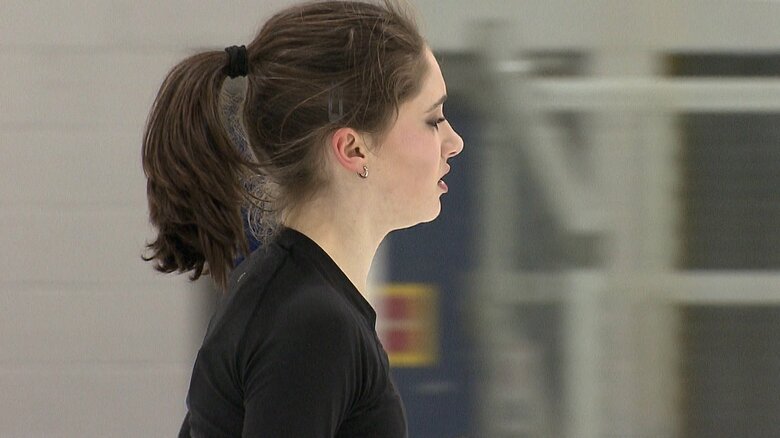 練習時、納得のいかない表情をするレヴィト