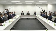 国民会議に与野党7党そろう　給付付き税額控除などについて議論