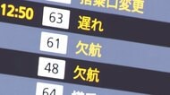 航空管制システムに障害　80便超が欠航…羽田空港では一時、全ての運航便の出発取りやめ　