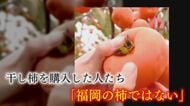 「福岡県産は嘘です！」ブランド柿『秋王』 SNSのニセ広告で被害広がる 発送先は『中国・河北省』も【福岡発】