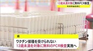 年末年始に向け12歳未満の無料PCR検査実施へ