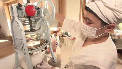 冬のかき氷は“より”おいしい　氷を極限まで薄く削ることができ“ふわふわ”に【宮崎発】