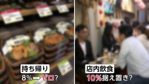 「外食も減税の対象に」食料品だけ減税なら外食離れに危機感　日本フードサービス協会が配慮求める方針