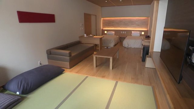 山水荘の客室