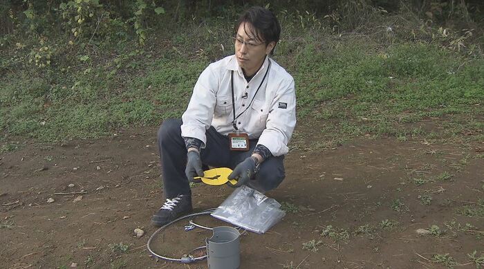 わなの確認作業