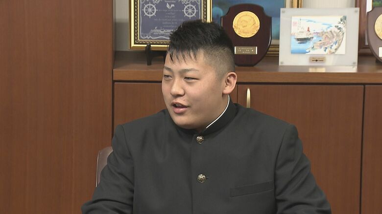 「親方のようにガッツある相撲を」中学卒業して大相撲の道へ　佐伯市の乙名さん　九重部屋に入門　大分｜FNNプライムオンライン