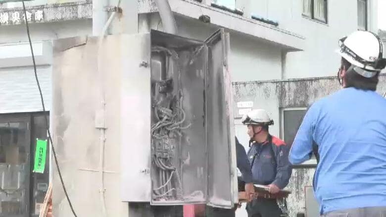 鹿児島・南大隅町ねじめ漁協　配電盤から出火　カンパチ・ヒラマサの餌やりに影響｜FNNプライムオンライン
