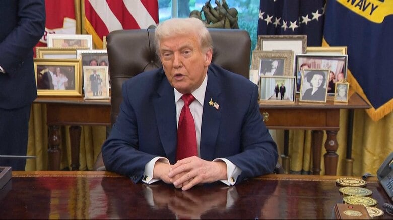 トランプ大統領「イスラエルによるヨルダン川西岸の併合認めない」明言　「もう十分だ」ネタニヤフ政権を牽制｜FNNプライムオンライン