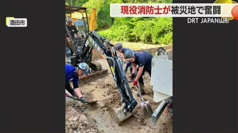 消防士や大工が知識・技術生かしボランティア活動に　被災者に寄り添った「優しい活動」心がけるDRTJAPAN山形【山形発】｜FNNプライムオンライン
