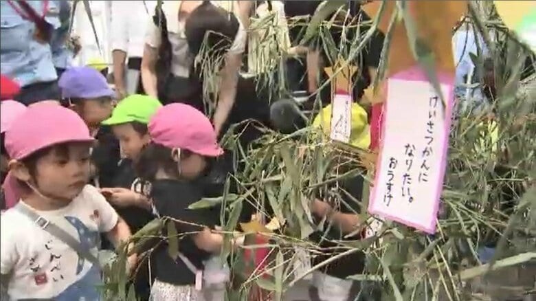七夕に保育園児向け交通安全教室　正しい横断歩道の渡り方を実践　7月10日から「夏の交通安全県民運動」　福岡｜FNNプライムオンライン