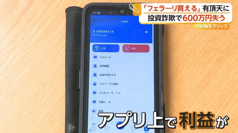 みるみるうちに利益が膨らみ続けたアプリ上