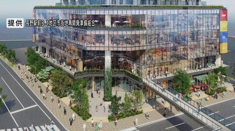 提供：長野駅前B-1地区市街地再開発準備組合